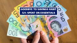 Goodbye Savings Habit — Essentials Consume 72% of Household Income